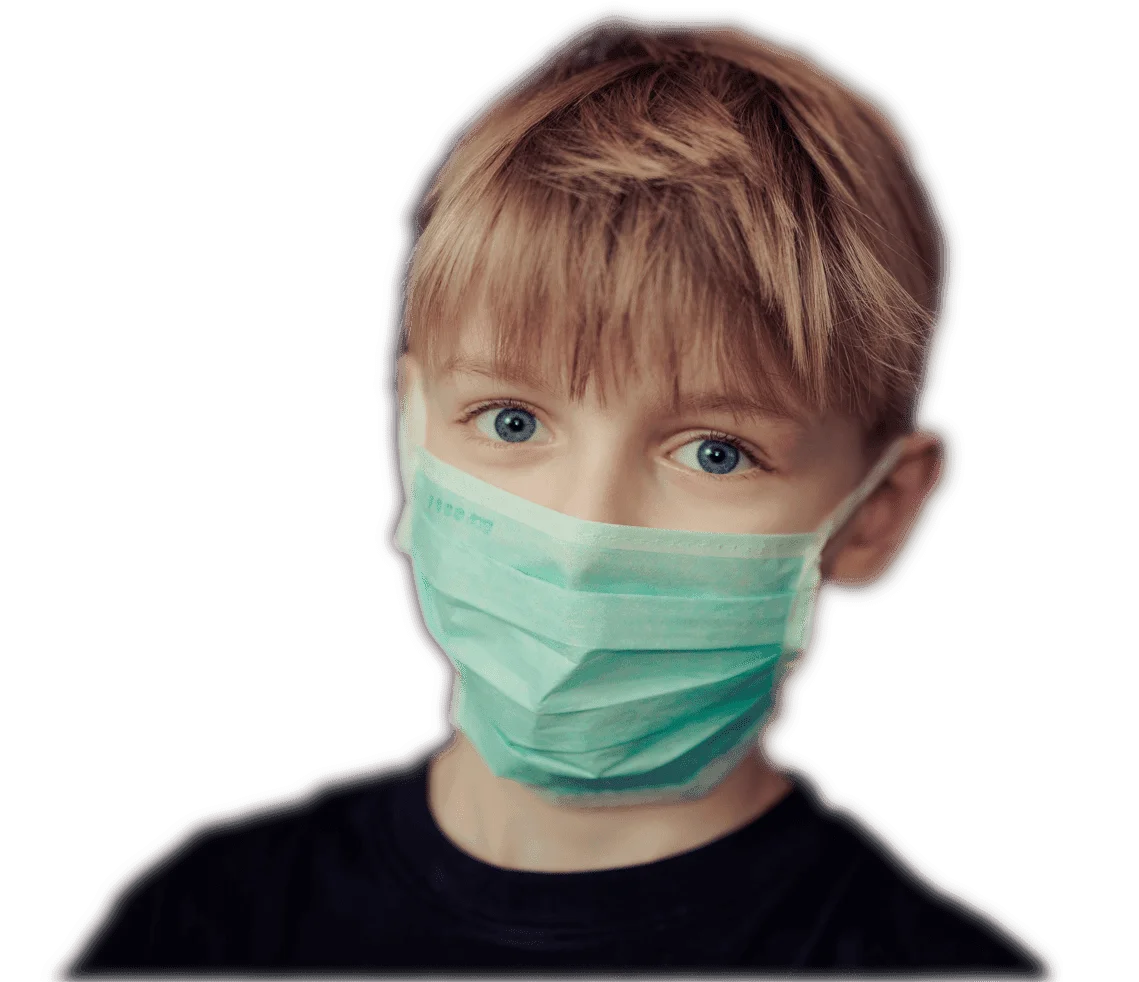 Beymask Tek kullanımlık lastikli koruyucu yüz maskesi